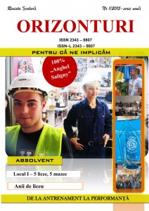 Anghel Saligny - Revista Orizonturi nr 1 - 2015